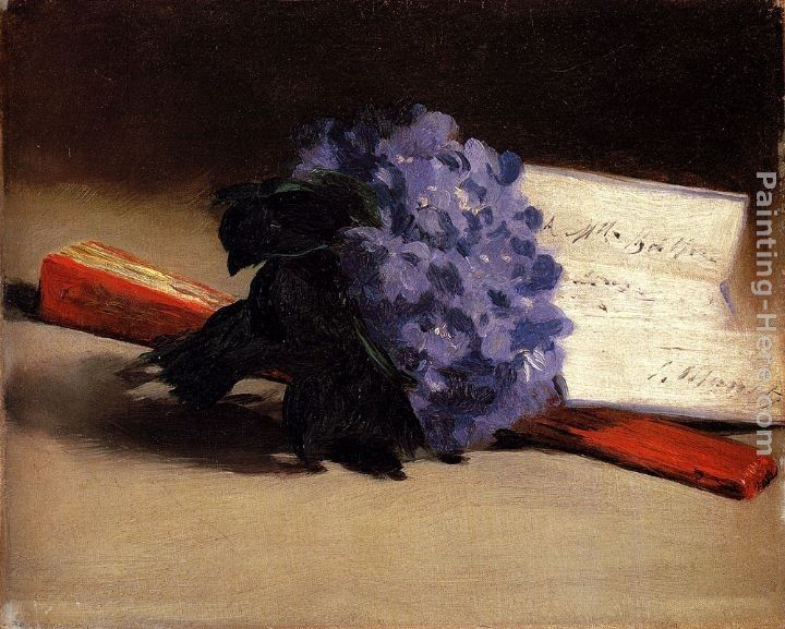Eduard Manet Bouquet Of Violets